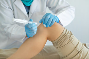 Orthobiologics therapy for knee treatment